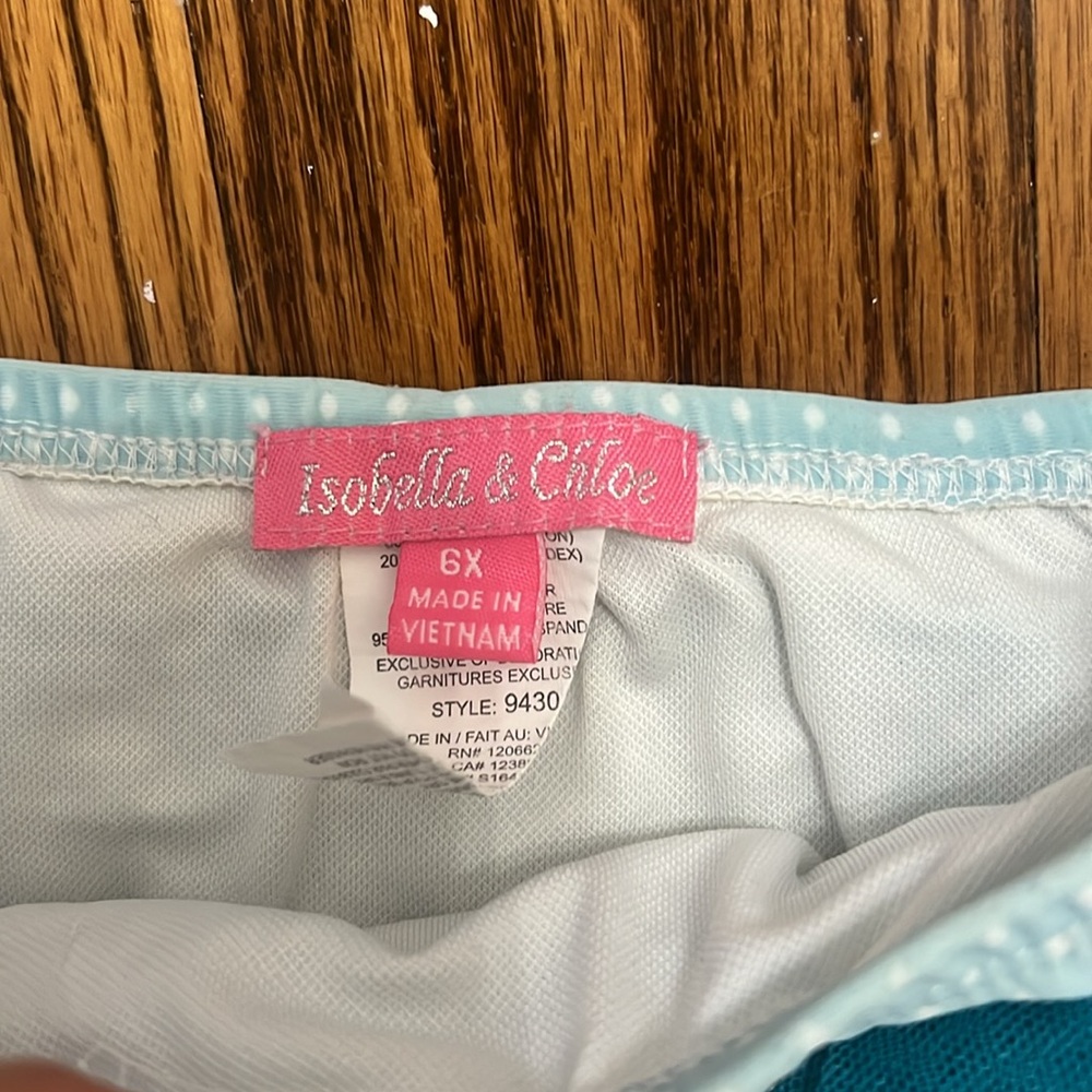 Isabella & Chloe Ruffle Bathing Suit - Picture 6 of 7